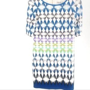 Eliza J Shift Dress RARE Gold Size 2 Small Petite